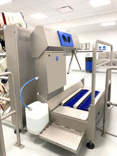 Disinfezione mani e suole