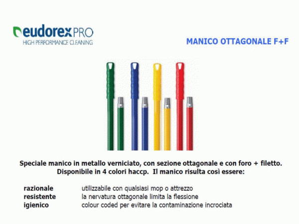 MANICO ALU SCOPA COLOUR PRO