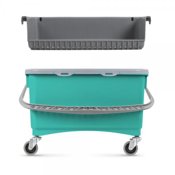 SECCHIO JIM CON RUOTE E COPERCHIO